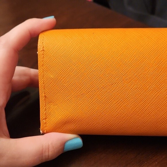 Tory Burch Burnt Orange Glasses Sunglasses Case - Picture 3 of 6